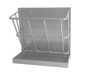 lot 212 image: Brand New BuyYah Goat Hay Feeder 21 Gallons Multiple Sided Goat Hay Rack Heavy Duty Iron 2 in 1 Rack for Live Stock $79.99 Retail