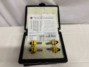 lot 2 image: 2x Cope & Stick Router Bits