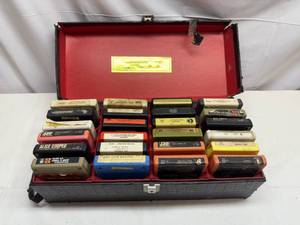 lot 15 image: Case Of 8 Track Tapes