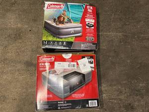 lot 34 image: 2x Coleman Air Mattresses