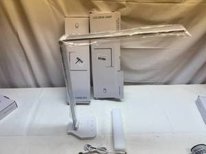 lot 39 image: 2x LED Desk Lamps-Adjustable light level and Foldable