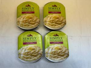 lot 65 image: DD. 4x Simply Potatoes-Traditional Mashed