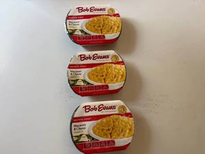 lot 84 image: CC. 3x 1lb 4oz Bob Evans Macaroni & Cheese
