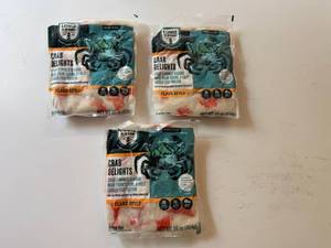 lot 88 image: AA. 3x 160z Crab Delights-Louis Kemp-22025