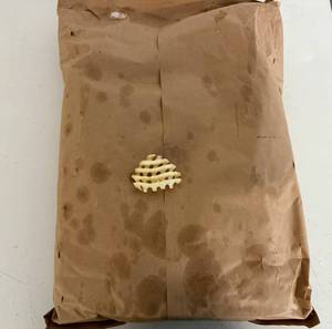lot 141 image: B. 5lbs Lattice CutWaffle Fries