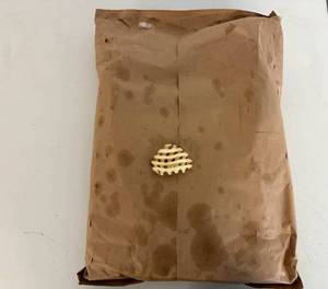 lot 144 image: B. 5lbs Lattice CutWaffle Fries