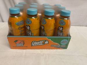 lot 149 image: SSS. 12x Ghost Hydration Drink-Orange Squeeze