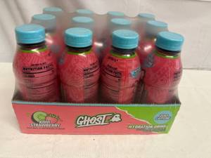 lot 152 image: SSS. 12x Ghost Hydration Drink-StrawberryKiwi