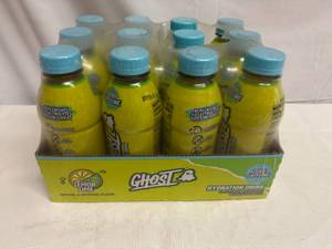 lot 155 image: SSS. 12x Ghost Hydration Drink-Lemon Lime