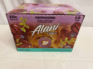 lot 158 image: KK. 12x Alani Protein Coffee-Cappuccino