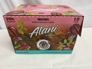 lot 159 image: KK. 12x Alani Protein Coffee-Mocha