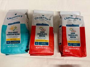 lot 165 image: SSS. 3x 12oz Camerons Ground Coffee