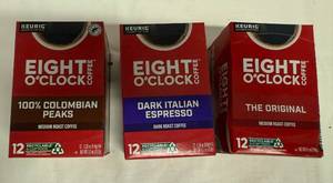 lot 174 image: SSS. 3x 12ct Eight OClock Coffee-K-Cups-Variety