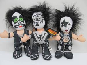 lot 63 image: Group of 3 KISS Plush Dolls - 14