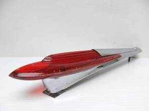 lot 90 image: Large Original Late 40s Chevrolet Chrome Rocket Hood Ornament