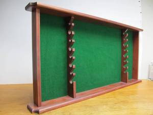 lot 92 image: Large Cane or Walking Stick Wall Rack