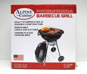 lot 126 image: Brand New Portable 18 Barbecue Grill