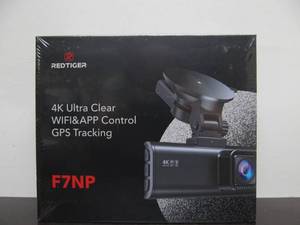 lot 24 image: New Sealed Red Tiger 4K Ultra Clear Dash Cam model F7NP