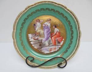 lot 171 image: Genuine Antique SALVIATI Venetian Dinner Plate - ca. 1900 - 9.5