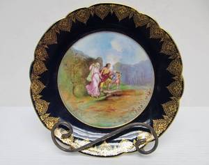 lot 172 image: Genuine Antique SALVIATI Venetian Dinner Plate - ca. 1900 - 8.5