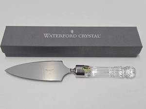 lot 214 image: Brand New Waterford Crystal Wedding Cake Knife 