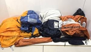 lot 218 image: Large Tote Full of Nice Condition Camping Tents etc