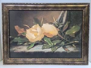 lot 239 image: Large Framed Bombay Gallery Still Life Artwork