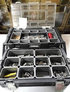 lot 311 image: Excellent HUSKY 2-Tier Toolbox Full of Tools