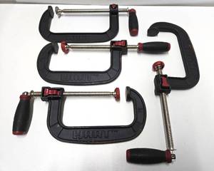 lot 312 image: Set of 4 Large HART 6 Clamps