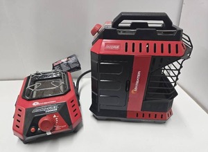 lot 318 image: Like-New Working Mr. Heater Buddy Flex & Buddy Flex Cooker