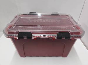 lot 326 image: Excellent Large Unused HUSKY 20-Gallon Storage Container