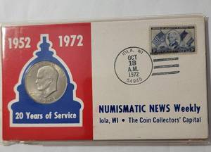 lot 15 image: 1952 - 1972 Eisenhower Half Dollar Proof