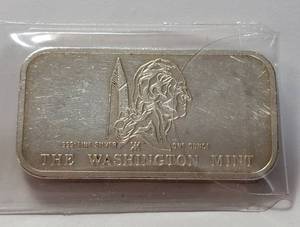 lot 18 image: 1 oz. Silver Slab  - Very Nice - Sealed