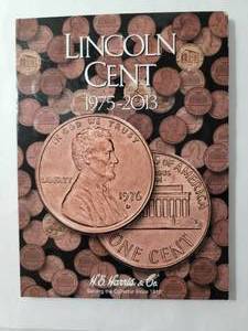 lot 20 image: 1 Book of Pennies - 1975-2013.  Book is completely filled in.
