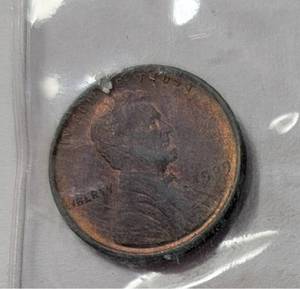 lot 54 image: 1909 VDB Key Date  (Very Nice) .  Coin is sealed.