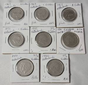 lot 61 image: 8 Coins from Netherlands