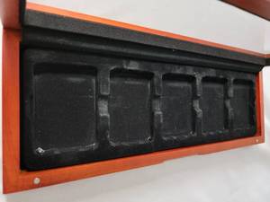 lot 70 image: Maple Coin Box - holds 5 slabs - 15 12L x 5 12W x 2D)