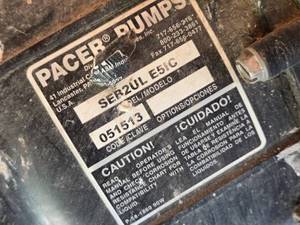 Pacer Pumps SEB2UL E5IC with Briggs and Stratton 900 Series Motor