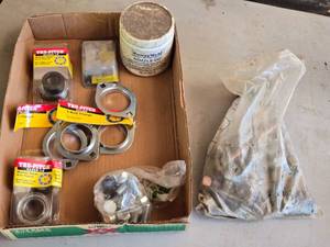 lot 34 image: Tru-Pitch Bearing Inserts, 2 Bolt Flanges and Misc Other Mechanical Items