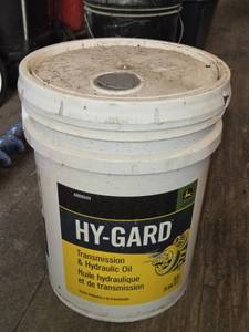 lot 52 image: John Deere HY-GARD Transmission & Hydraulic Oil 18.9L 5 Gallon Container