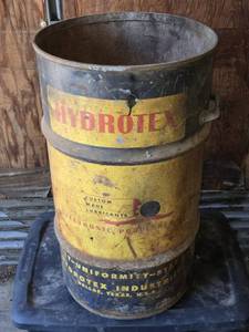 lot 89 image: Hydrotex Industrial Lubricant Drum