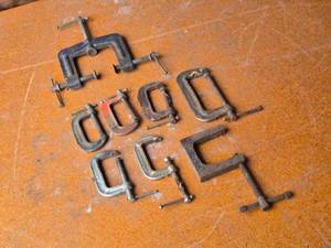 lot 103 image: Variety Lot of C-Clamps