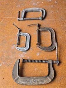 lot 108 image: C-Clamps from Brink & Cotton and Other Brands