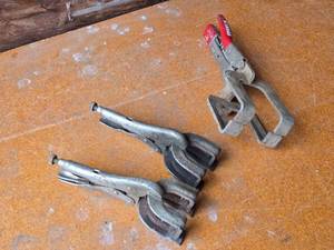 lot 111 image: Welders Clamp Pliers