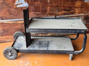 lot 113 image: Metal UtilityWeldingTorch Cart