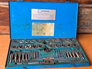 lot 114 image: Continental 45 Piece Tap-Die Set