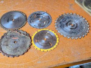 lot 167 image: Various Circular Saw Blades