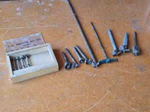 lot 188 image: Variety of Forstner Bits and Similar