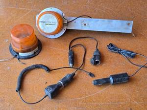 lot 204 image: ProStrobe Class 1 LED Beacons and Firebolt Strobe Light