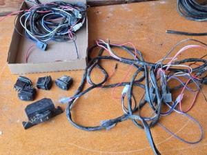 lot 215 image: Wiring Harnesses, Switches, and Relays